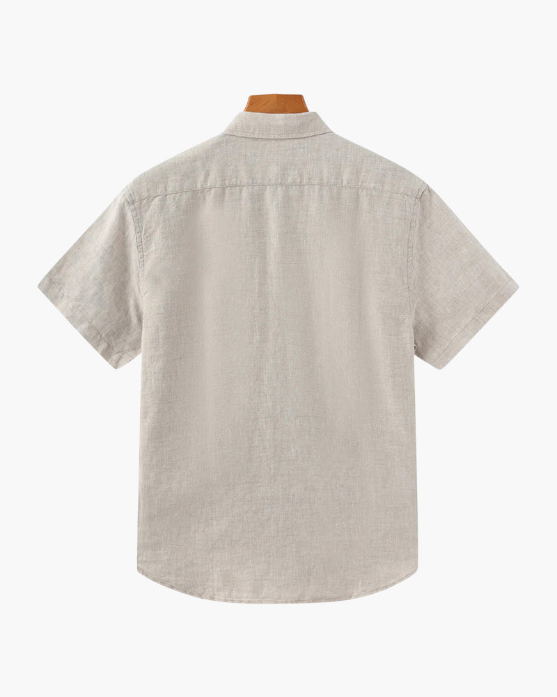 MAISON SHORT SLEEVE LINEN T-SHIRT