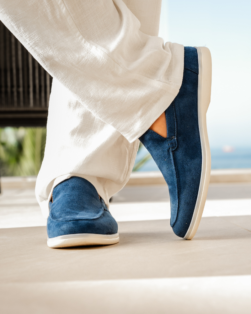 MAISON VALEUR SUEDE LOAFERS
