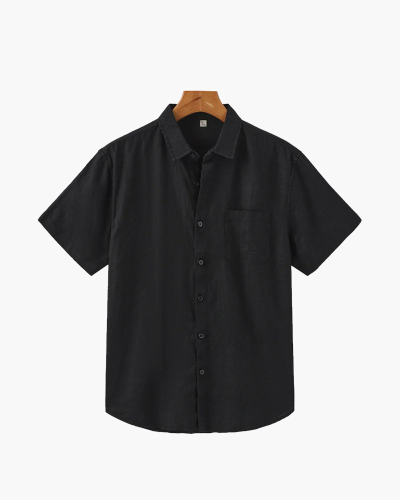 MAISON SHORT SLEEVE LINEN T-SHIRT